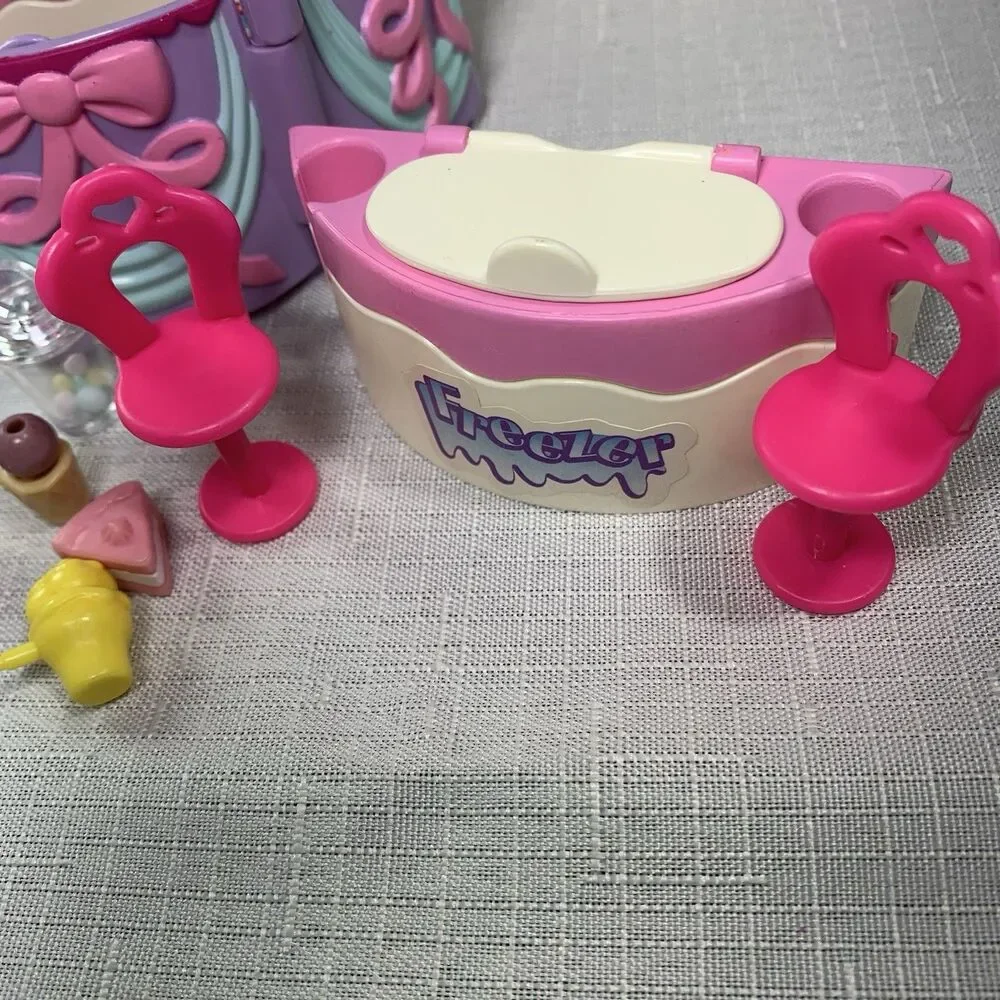 Miss Party Surprise Ice Cream Party Miniature Play Set With Doll Incomplete Toy